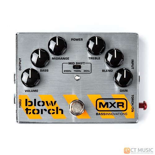 เอฟเฟคเบส Jim Dunlop MXR M181 Bass Blow Torch Distortion