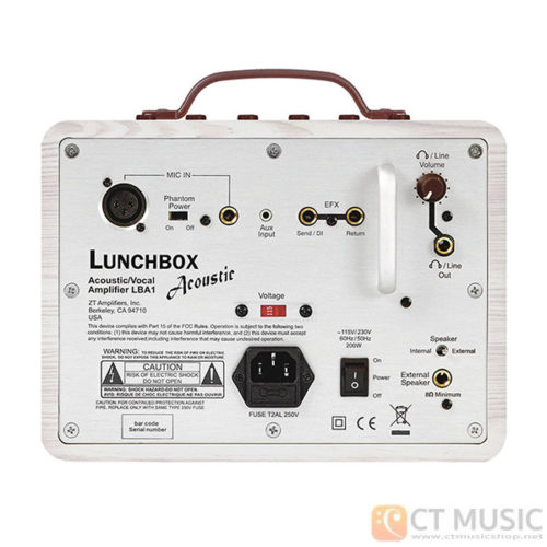 แอมป์อคูสติก ZT Lunchbox Acoustic