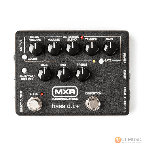 เอฟเฟคเบส Jim Dunlop MXR M80 Bass DI +
