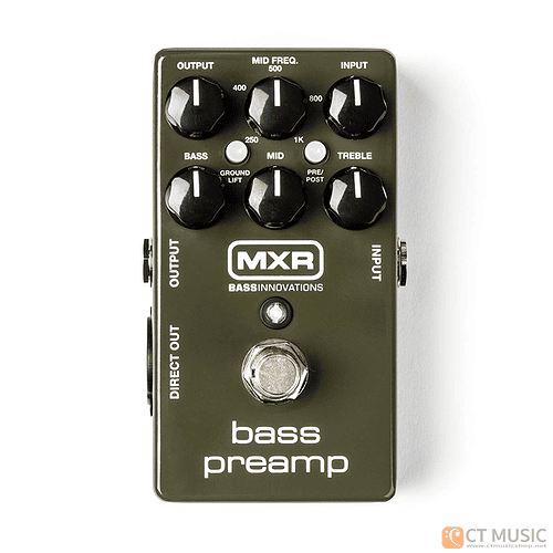 เอฟเฟคเบส Jim Dunlop MXR M81 Bass Preamp