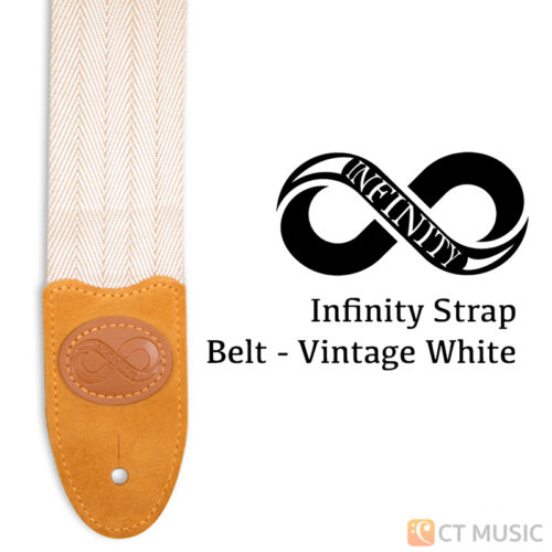 INFINITY STRAP Belt - Vintage White