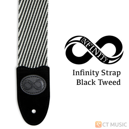 INFINITY STRAP Black Tweed