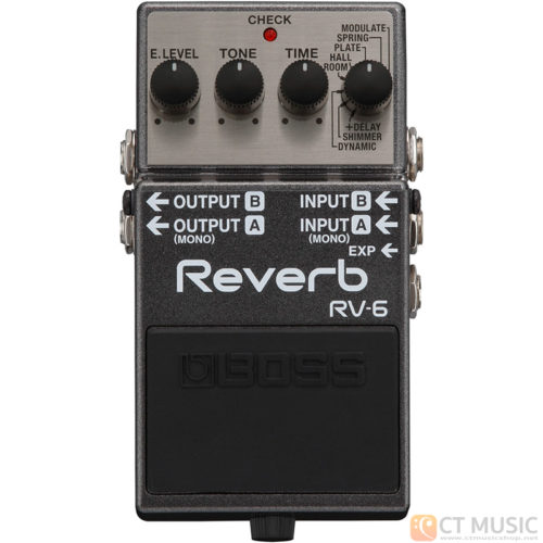 เอฟเฟคกีตาร์ Boss RV-6 Reverb