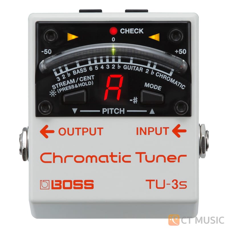 Boss TU-3S Chromatic Tuner สต็อกแน่น พร้อมส่ง - CT Music