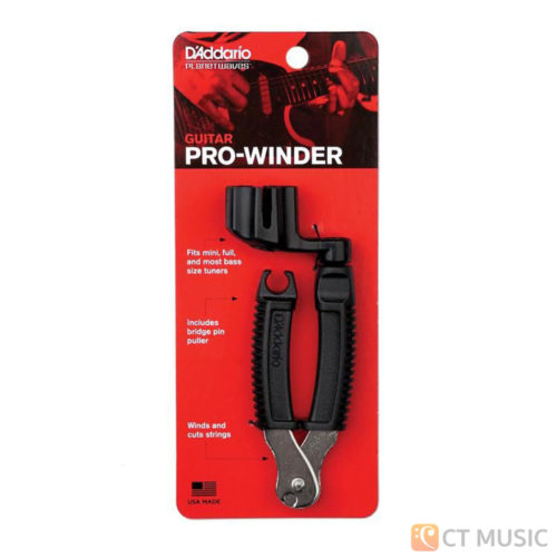 D'Addario DP0002 Pro-Winder String Winder & Cutter