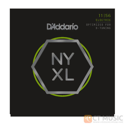 สายกีตาร์ไฟฟ้า D'Addario NYXL1156 Nickel Wound Medium Top/ Extra Heavey Bottom 011-056