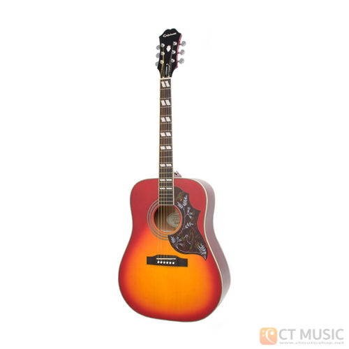 กีตาร์โปร่ง Epiphone Hummingbird Acoustic Guitar