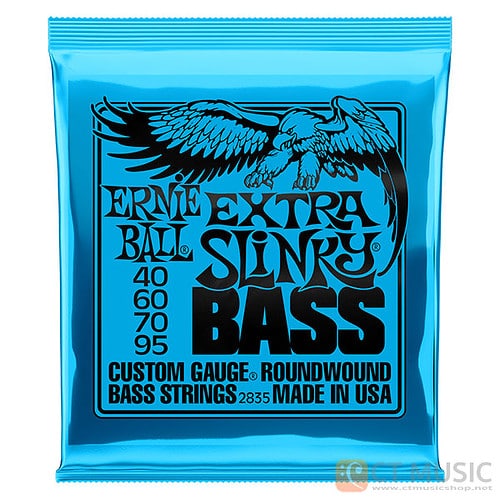 สายเบส Ernie Ball Nickel Wound 4 String Bass Extra Slinky 040-095