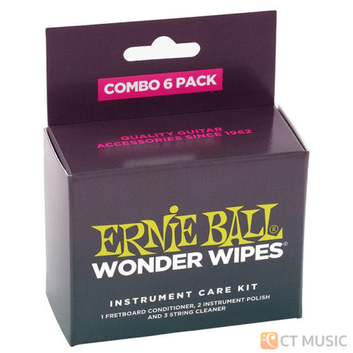 Ernie Ball Wonder Wipes Instrument Care Kit