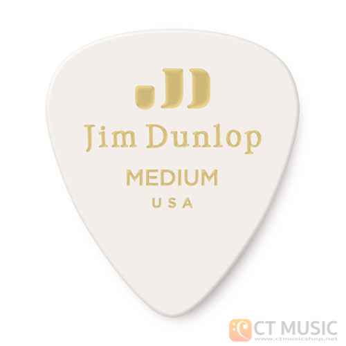 ปิ๊ก Jim Dunlop Medium Celluloid Guitar Pick 483R