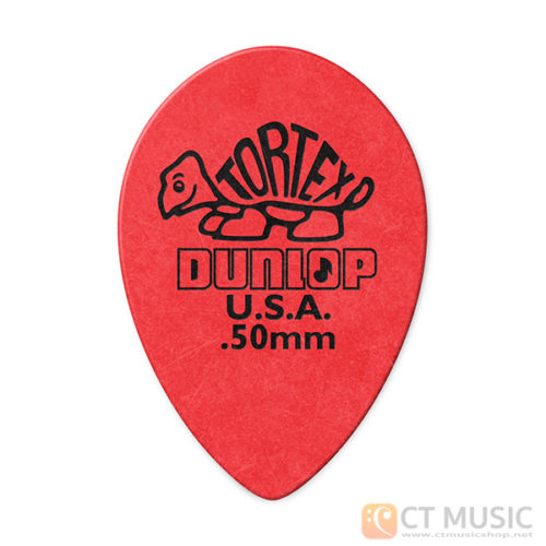 ปิ๊ก Jim Dunlop Tortex Small Teardrop Guitar Pick 432R
