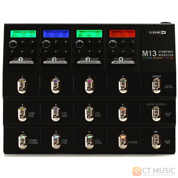 เอฟเฟคกีตาร์ Line 6 M13 Stompbox Modeler สต็อกแน่น พร้อมส่ง - CT Music