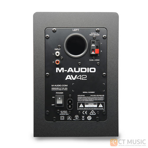 ลำโพงมอนิเตอร์ M-Audio AV42 ( Pair )
