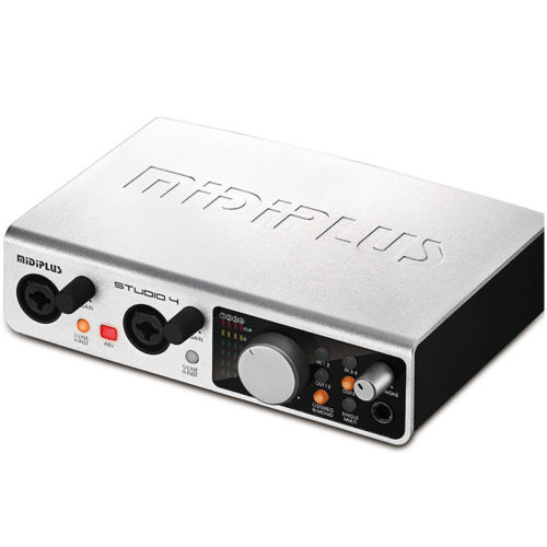 Midiplus Studio 4 ( 24 bit 192K Audio Interface )