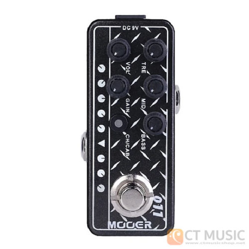 เอฟเฟคกีตาร์ Mooer Micro Preamp 011 Cali-Dual - Mesa Boogie Dual Rectifier