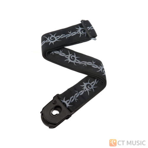 Planet Waves Lock Guitar Strap 50PLA04 Barbed Wire