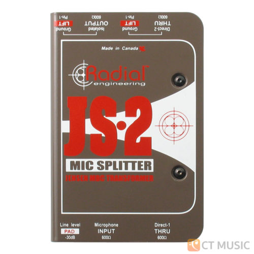 Radial JS2 Microphone Spliter