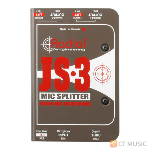 Radial JS3 Microphone Spliter
