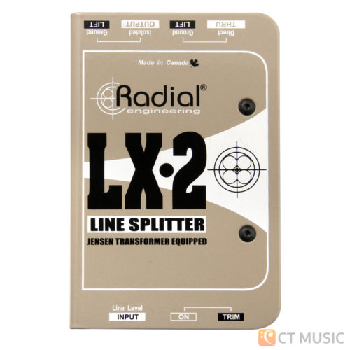 Radial LX-2 Line-Level Splitter & Attenuator