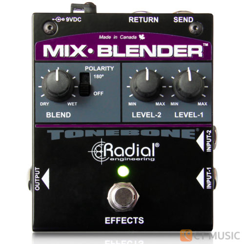 Radial Mix-Blender Instrument Combiner
