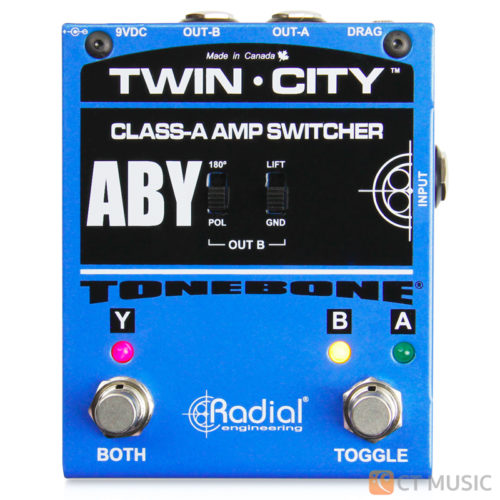 Radial Twin-City Active Amp Switcher