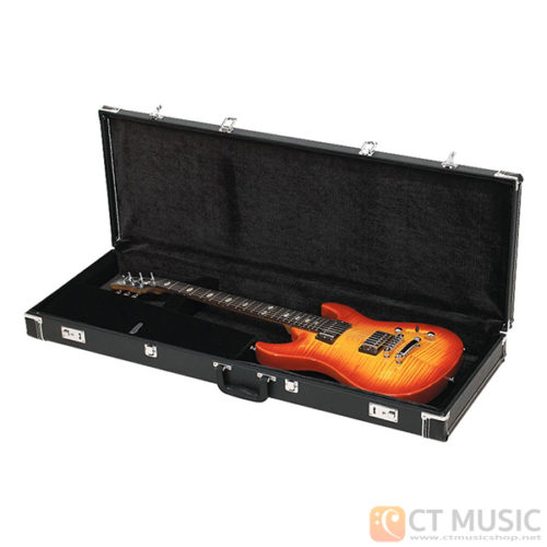 กล่องกีตาร์ไฟฟ้า RockCase Standard Hardshell Case Electric Guitar Black Tolex RC10606B/SB
