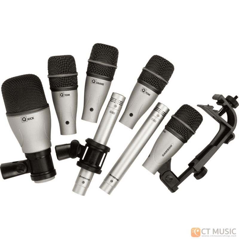  Samson 7kit 7-Piece Drum Microphone Set : Musical