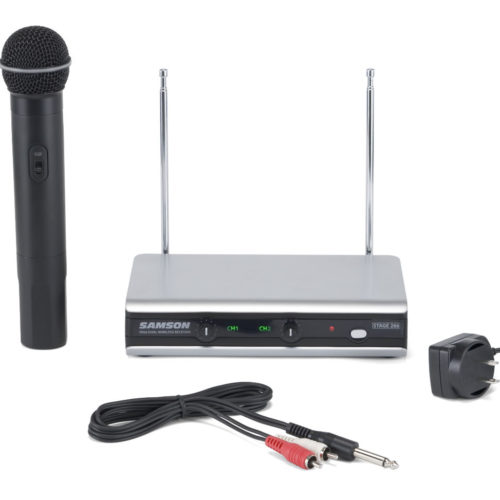 ไมโครโฟน Samson Stage v266 Handheld - Dual Vocal Wireless System