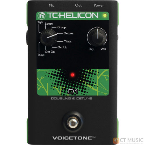 เอฟเฟคร้อง TC Helicon VoiceTone D1 Doubling Detune