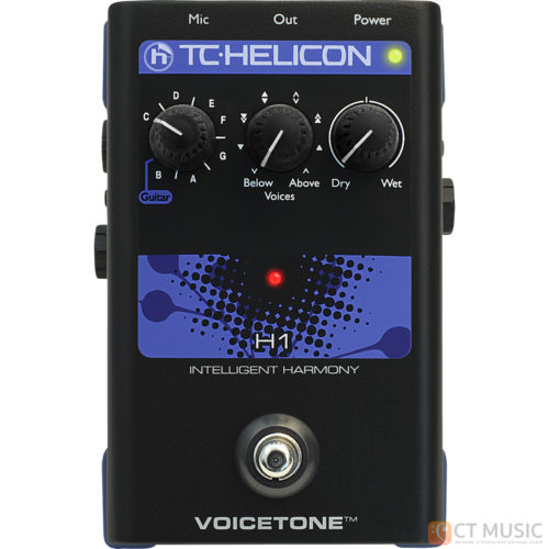 เอฟเฟคร้อง TC Helicon VoiceTone H1 Intelligent harmony