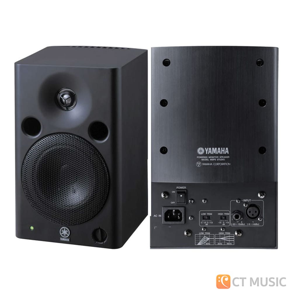 ลำโพงมอนิเตอร์ Yamaha MSP5 Studio Powered Monitor Speaker Pair  สต็อกแน่น พร้อมส่ง CT Music