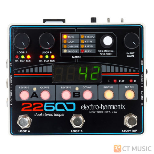 เอฟเฟคกีตาร์ Electro-Harmonix 22500 Dual Stereo Looper