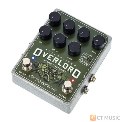 เอฟเฟคกีตาร์ Electro Harmonix Operation Overlord Allied Overdrive