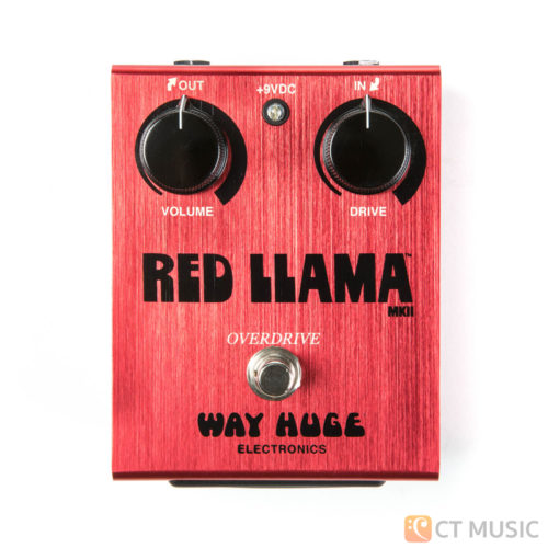 Jim Dunlop Way Huge WHE 203 Red llama overdive MK II
