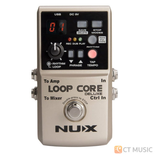 NUX Loop Core Deluxe 24-bit Looper With NMP-2 Dual Foot Switch