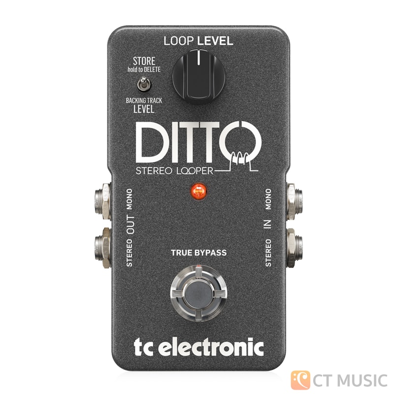 TC Electronic Ditto Stereo Looper สต็อกแน่น พร้อมส่ง - CT Music