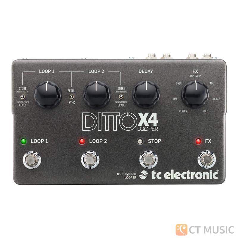 TC Electronic Ditto X4 Looper สต็อกแน่น พร้อมส่ง - CT Music