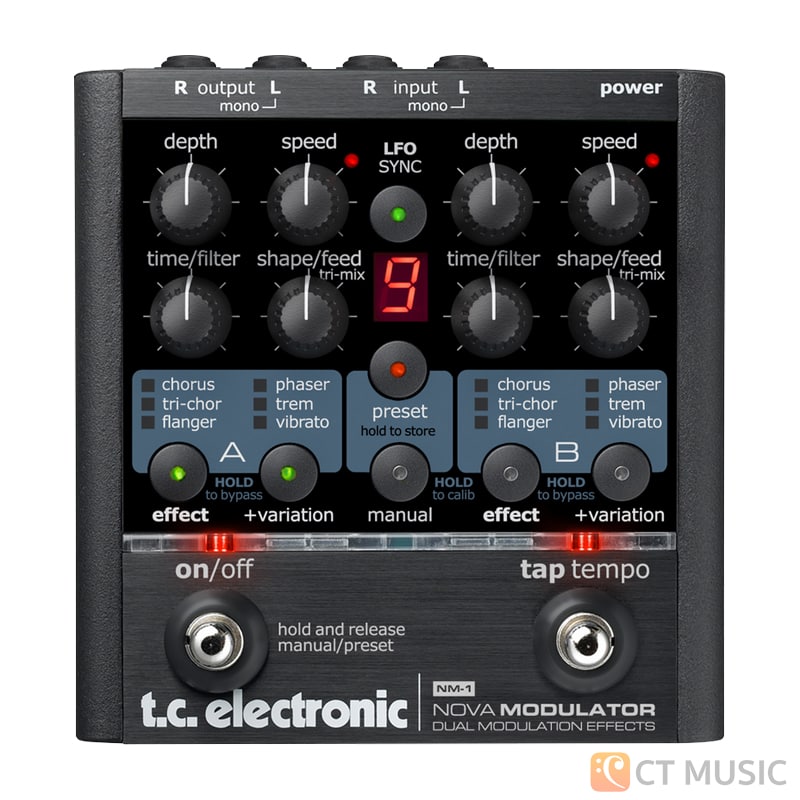 TC Electronic NM-1 Nova Modulator สต็อกแน่น พร้อมส่ง - CT Music