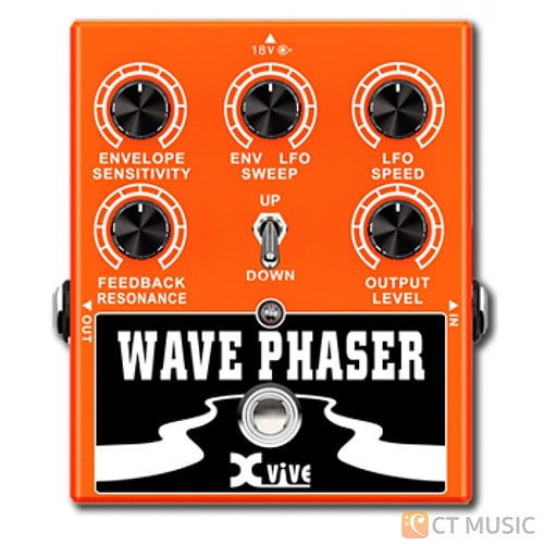 เอฟเฟคกีตาร์ Xvive W1 Wave Phaser