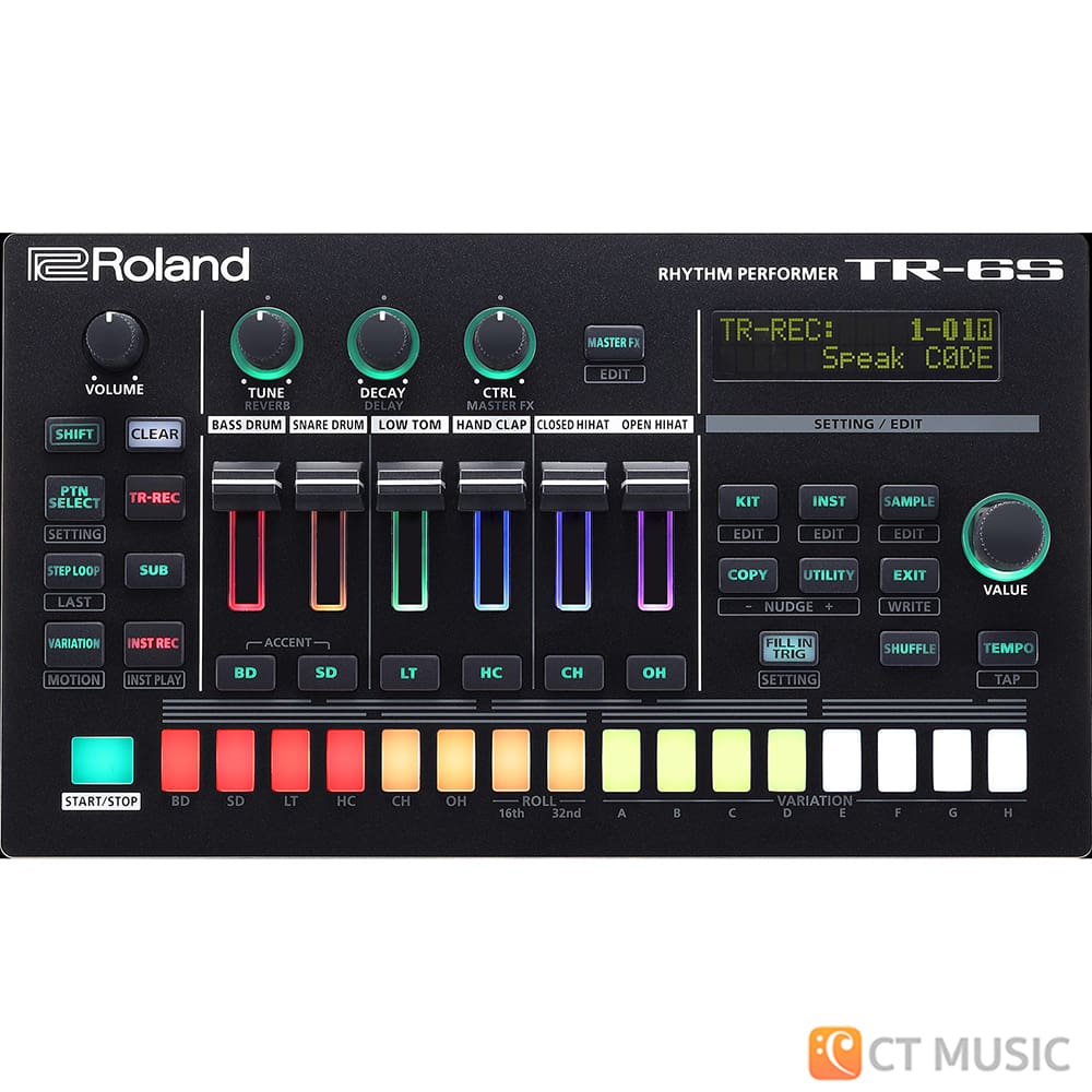 Roland TR-6S Rhythm Performer สต็อกแน่น พร้อมส่ง - CT Music